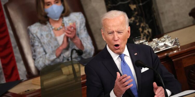 Joe Biden, presidente de EEUU. Congreso. Foto @eluniversocom