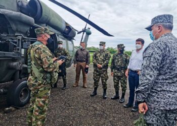 Ministro de Defensa de Colombia Diego Molano Aponte. Foto @Diego_Molano