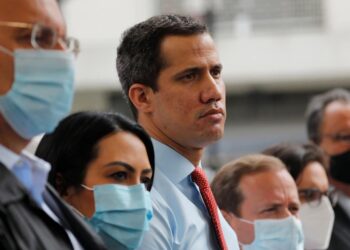 Oposición Venezolana. Pdte. (e) Juan Guaidó. Foto VOA.