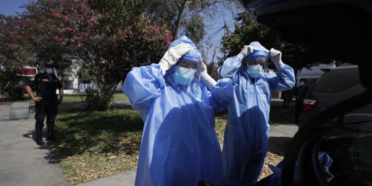 Perú, coronavirus. Foto EFE.