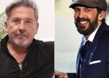 Ricardo Montaner y Juan Luis Guerra. Foto de archivo.