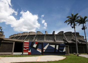 The Aula Magna of the Central University of Venezuela (UCV) is seen in Caracas, Venezuela September 25, 2020. Picture taken September 25, 2020. REUTERS/Fausto Torrealba