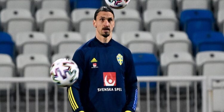 Ibrahimovic, baja para la Eurocopa. EFE.