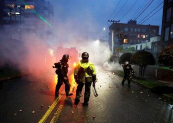 Protestas, reforma fiscal Colombia, Foto agencias.