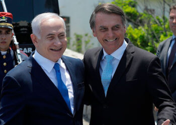 Benjamín Netanyahu y Jair Bolsonaro. Foto de archivo.
