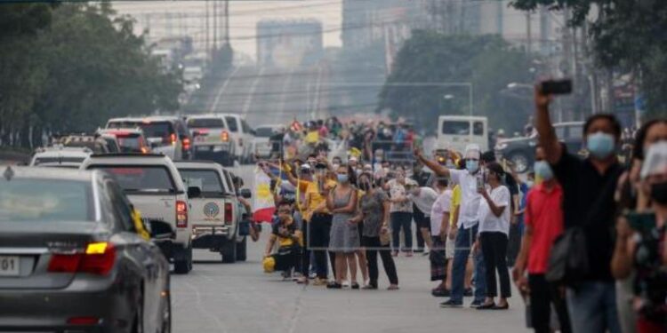 Filipinas. despedida, expresidente Beningo Aquino. Foto EFE.