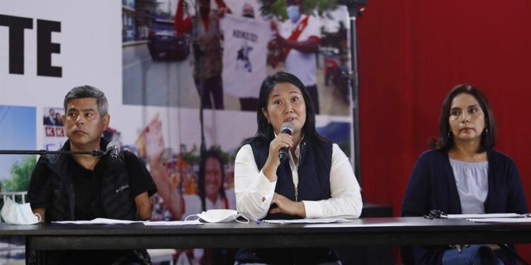 Keiko Fujimori. Foto EFE.