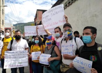 Protestas Venezuela. Foto Prensa.