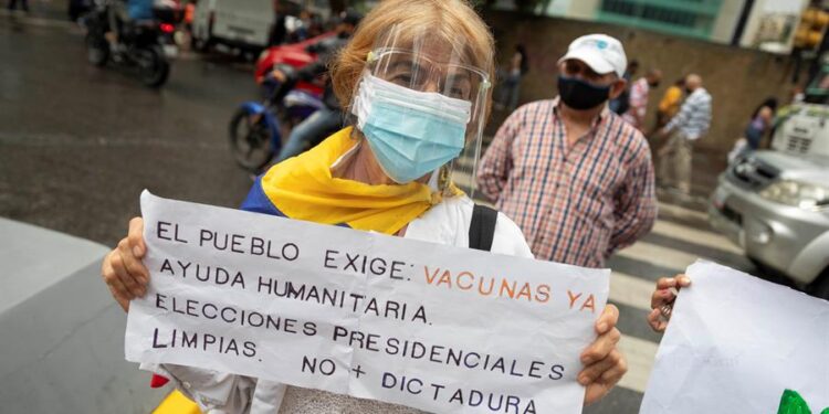 Vzla, coronavirus. Foto EFE.