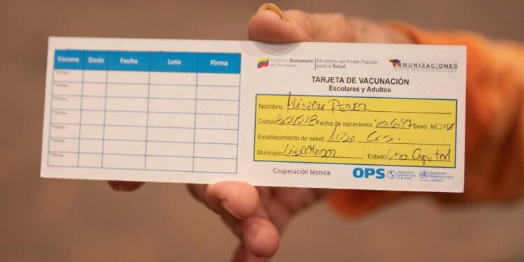 Vzla, coronavirus. Foto EFE.