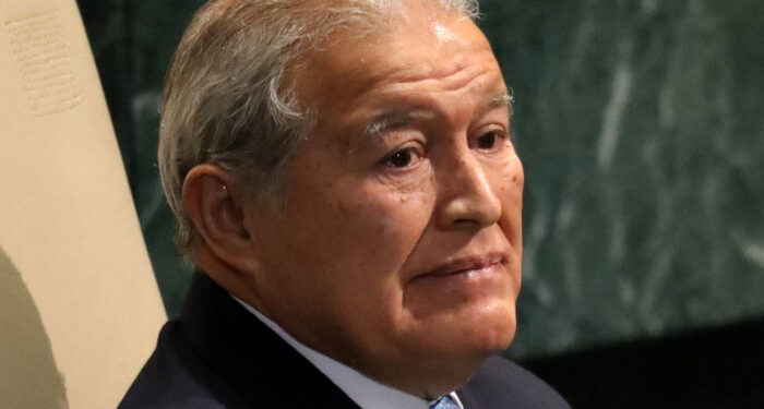 Expresidente de El Salvador. Sánchez Cerén. Foto de archivo.