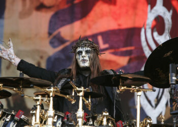 Joey Jordison (+). Foto de archivo.