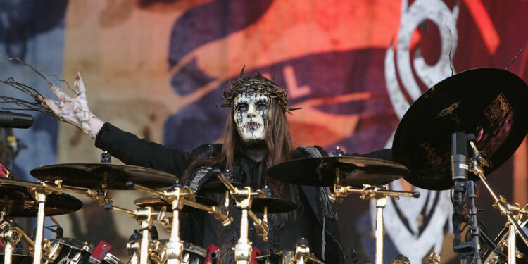 Joey Jordison (+). Foto de archivo.