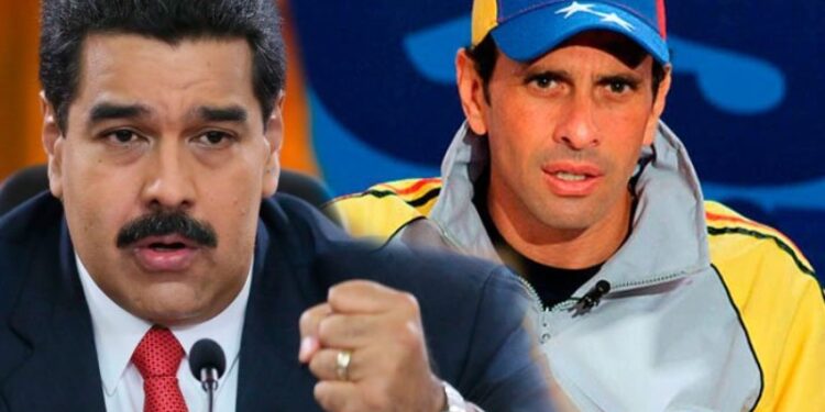 Nicolás Maduro. Henrique Capriles. Foto de archivo.