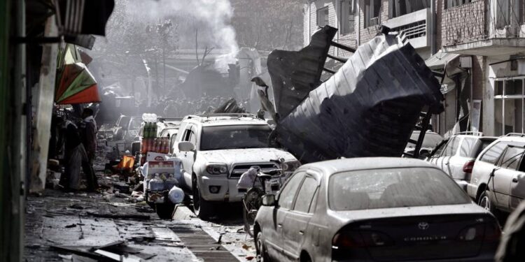 Atentado Kabul. Foto agencias.