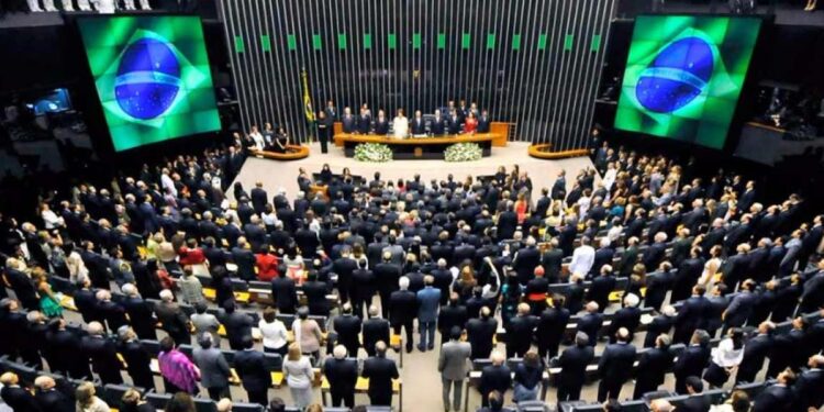 Cámara de diputados de Brasil. Foto de archivo.