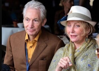 Charlie Watts y Shirley Ann Shepherd. Foto de archivo.