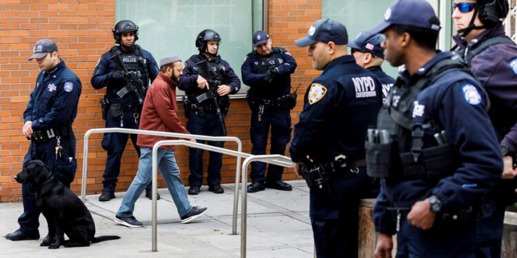 El sindicato de policías de Nueva York. Foto de archivo.