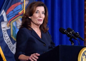 La nueva gobernadora de Nueva York, Kathy Hochul. Foto de archivo.