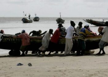 Migrantes Senegal. Foto de archivo.