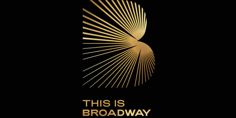 This is Broadway. Foto de archivo.