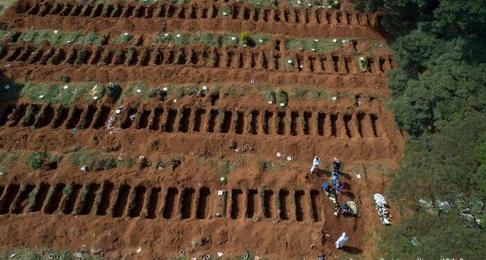 Brasil, fallecidos, coronavirus. Foto agencias.