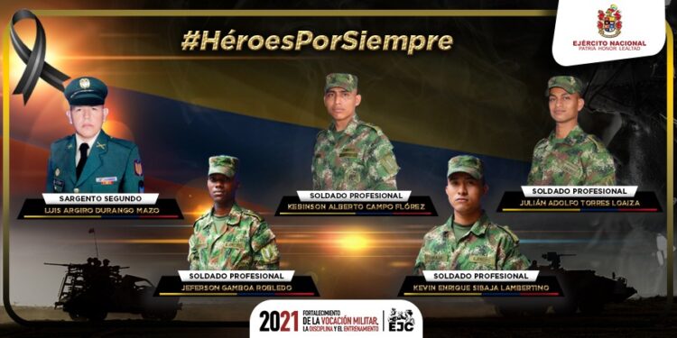 Ejército de Colombia. Foto @COL_EJERCITO