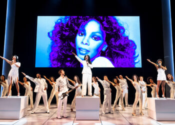 Musical de Broadway sobre Donna Summer. Foto de archivo.