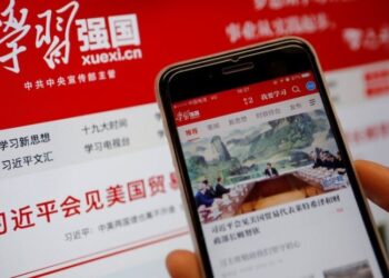 App de propaganda china Qiangguo (Reuters)