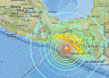 Sismo 7.1 México. Foto @AztecaNoticiasGT