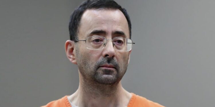 Larry Nassar. Foto Los Angeles Times.