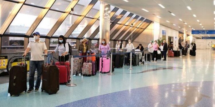 Aeropuerto República Dominicana. Foto de archivo.