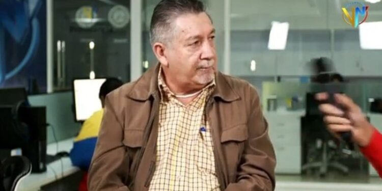 El rector del Consejo Nacional Electoral (integrante del PSUV), Alexis Corredor. Foto captura de video.