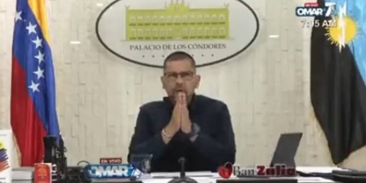 Omar Prieto. Foto captura de video.