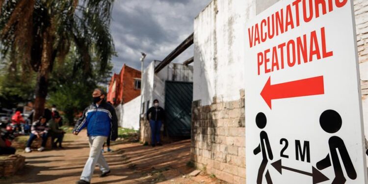 Paraguay, coronavirus. Foto EFE.