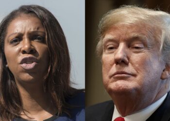 Donald Trump, demanda contra la fiscal general de Nueva York, Letitia James. Foto de archivo.