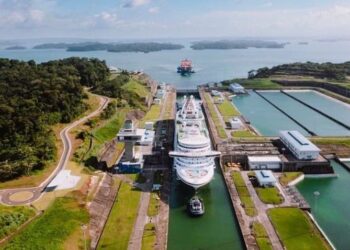 El Canal de Panamá. Foto de archivo.