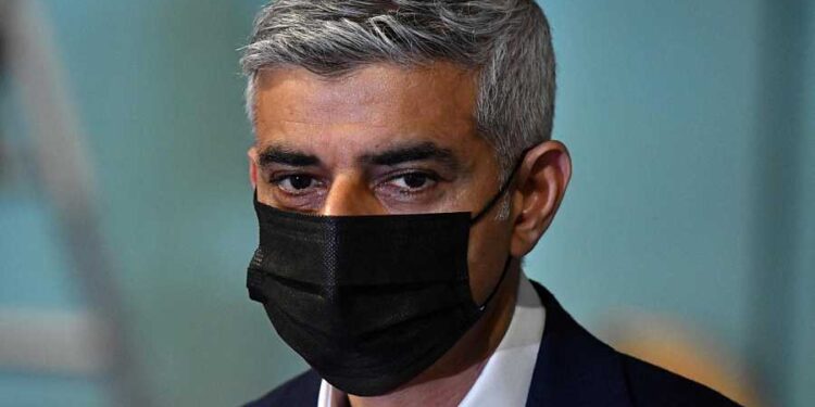 El alcalde de Londres, Sadiq Khan. Foto de archivo.