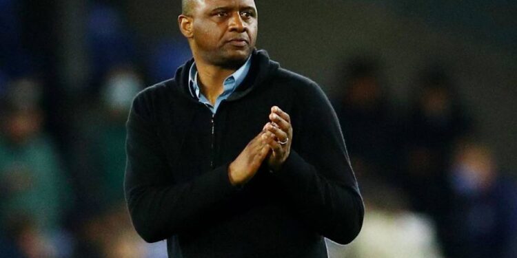 El entrenador del Crystal Palace, el francés Patrick Vieira. Foto de archivo.