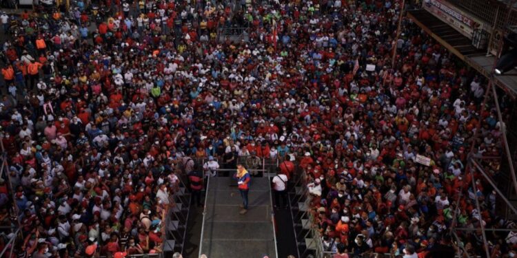 Jorge Arreaza en Barinas. Foto Twitter.