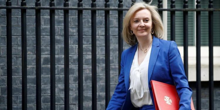 La ministra británica de Exteriores, Liz Truss. Foto de archivo.