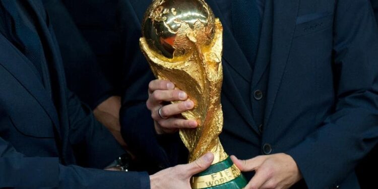 Trofeo Mundial FIFA. Foto de archivo.