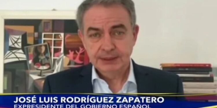 Zapatero. Foto captura de video.