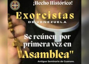 Asamblea de exorcistas Guanare. Foto @CVEmedios