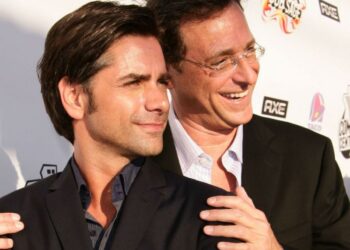 John Stamos y Bob Saget (+). Foto de archivo.