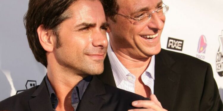 John Stamos y Bob Saget (+). Foto de archivo.