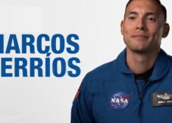 NASA, Marcos Berríos. Foto captura de video.