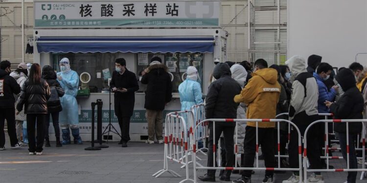 China, coronavirus. Foto EFE.