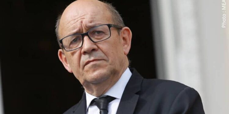 El ministro francés de Exteriores, Jean-Yves Le Drian. Foto de archivo.