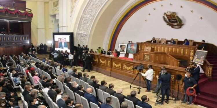 Asamblea chavista. Foto VTV.